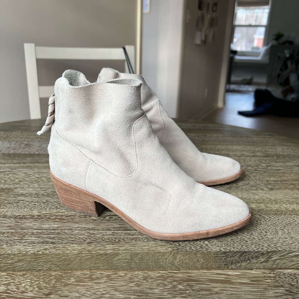 Joie Ivory Booties